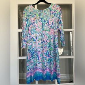 Lilly Pulitzer lattice back Ophelia swing dress
